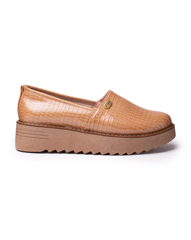 Mocasin Vratsa - Beige Charol
