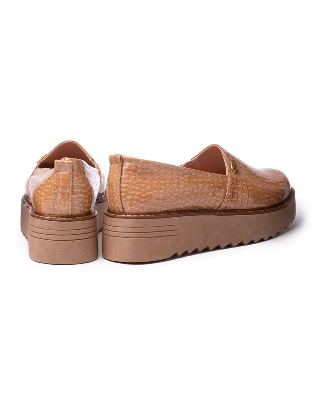 Mocasin Vratsa - Beige Charol