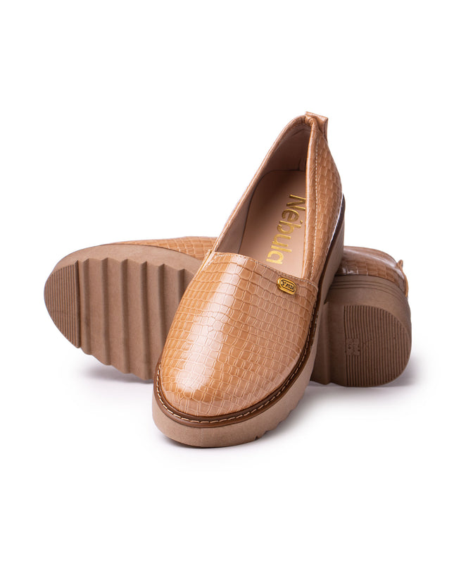 Mocasin Vratsa - Beige Charol