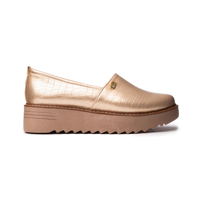 Mocasines Mujer Vratsa - Dorado