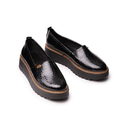 Mocasin Vratsa - Negro Charol