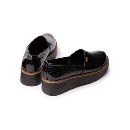 Mocasin Vratsa - Negro Charol