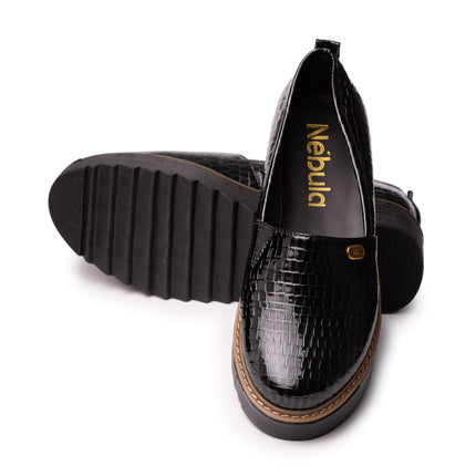 Mocasin Vratsa - Negro Charol