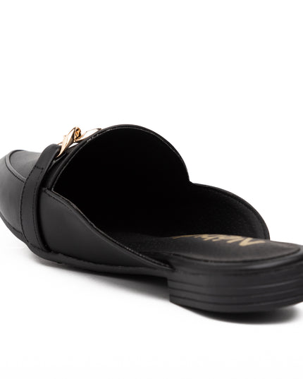Sandalia Zurich - Negro Cuero