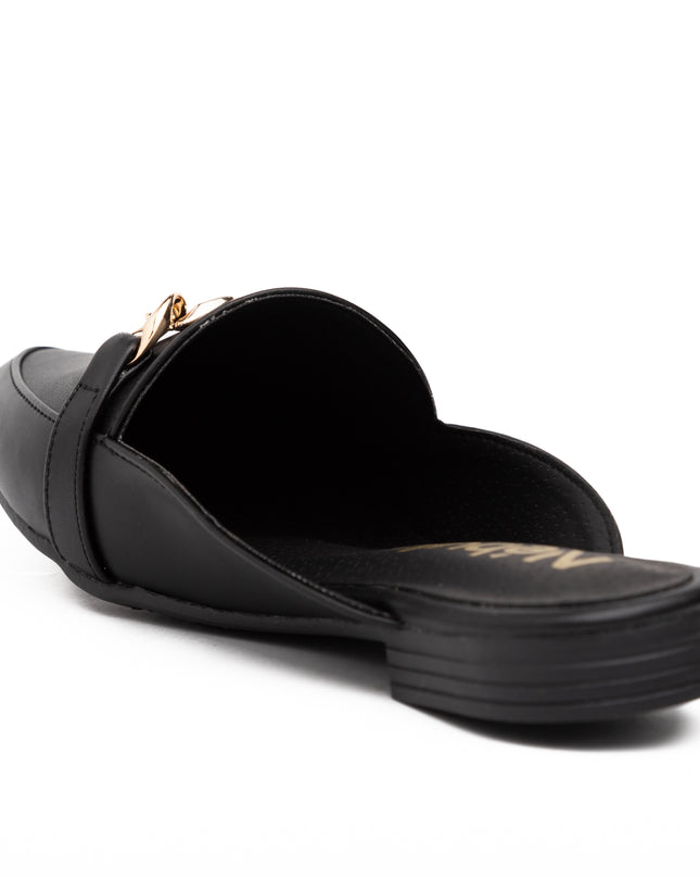Sandalia Zurich - Negro Cuero