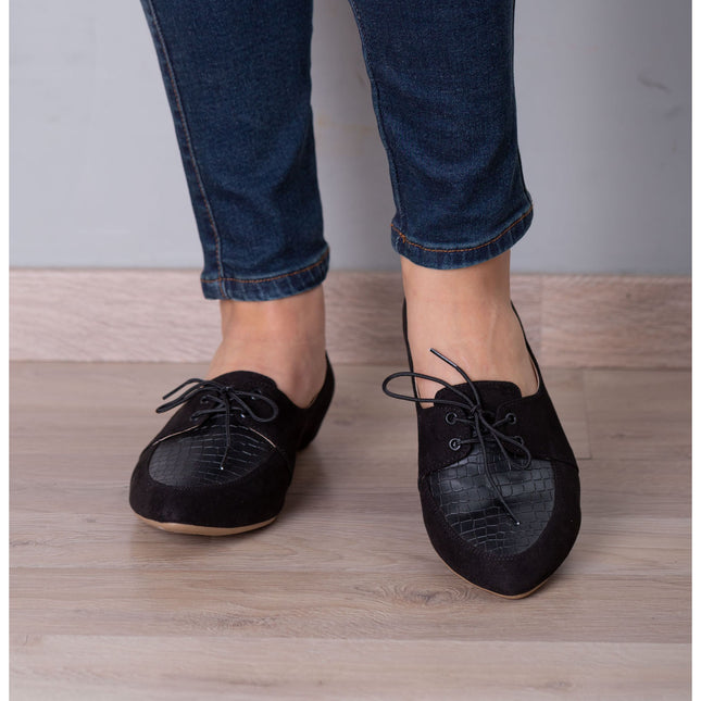 Mocasines Mujer Aytos - Negro