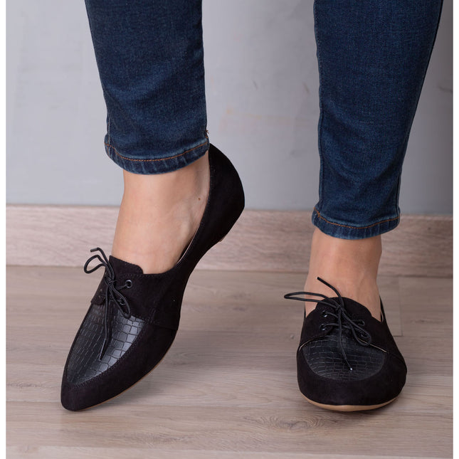 Mocasines Mujer Aytos - Negro