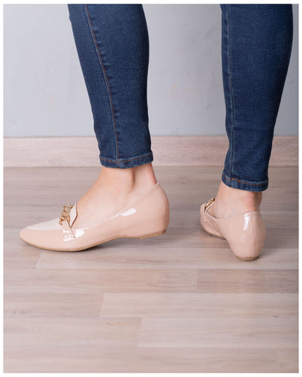 Mocasin Bansko - Beige Serpiente