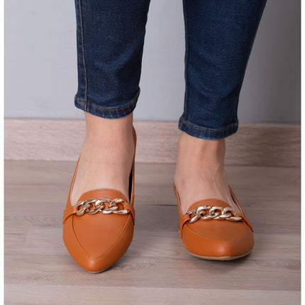 Mocasines Mujer Bansko - Camel