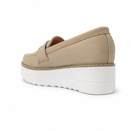 Mocasines Mujer Elan - Beige
