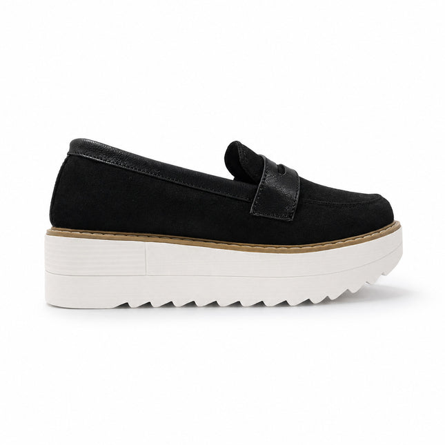 Mocasines Mujer Elan - Negro