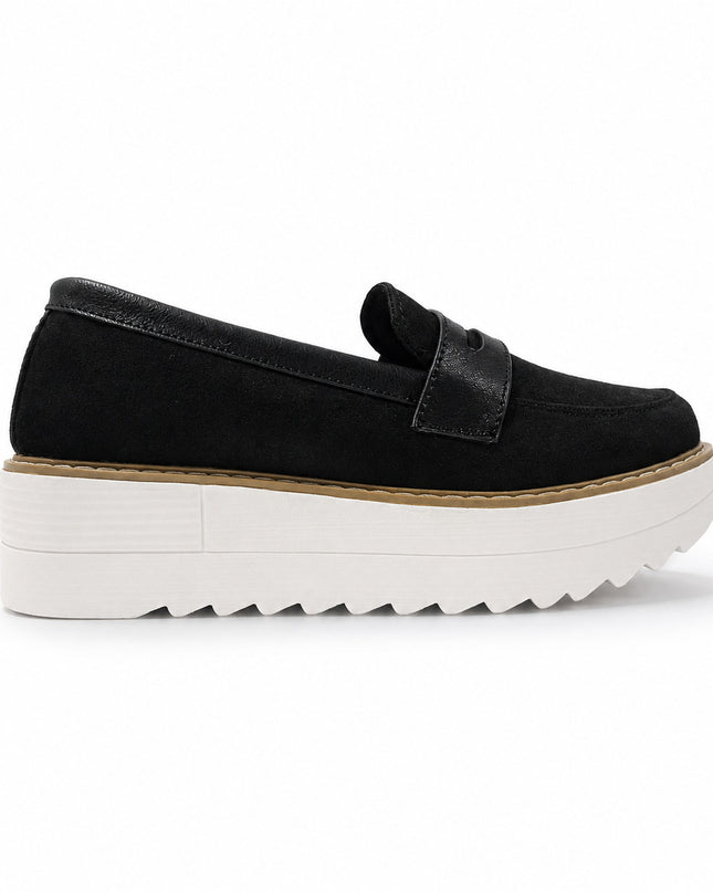 Mocasines Mujer Elan - Negro