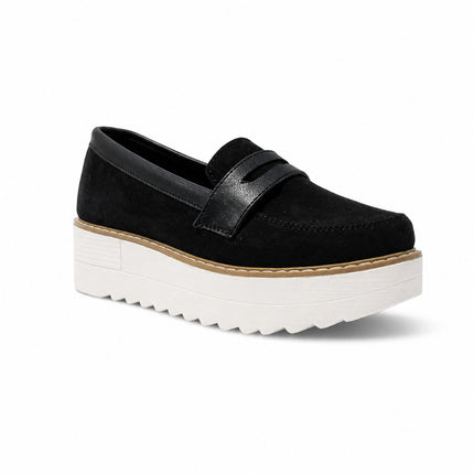 Mocasines Mujer Elan - Negro