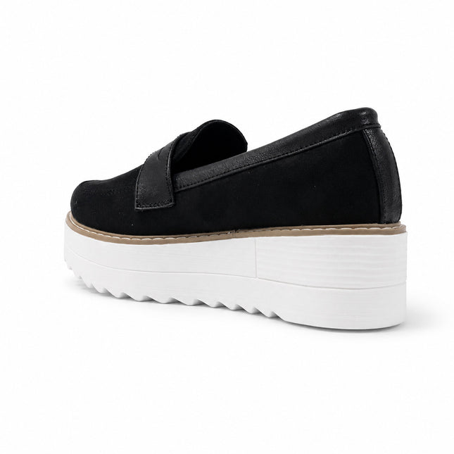Mocasines Mujer Elan - Negro