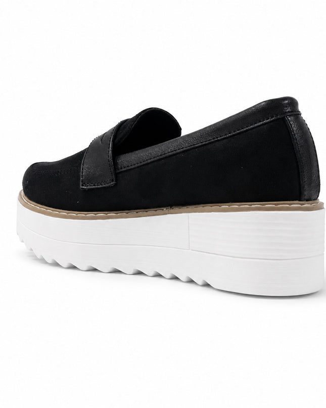Mocasines Mujer Elan - Negro