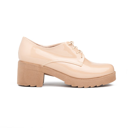 Mocasin Fenrir - Beige Charol