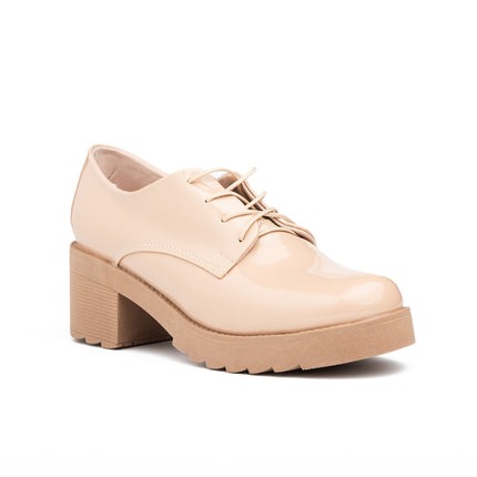 Mocasin Fenrir - Beige Charol