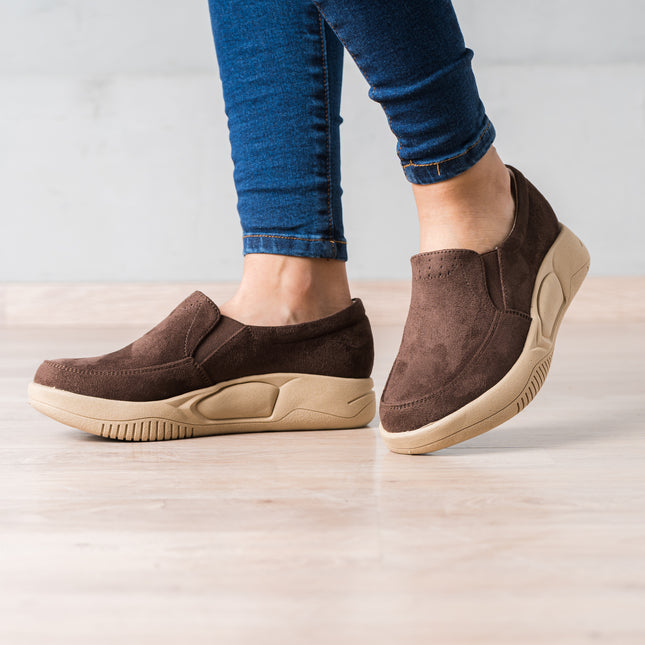 Mocasines Mujer Kariha - Marrón