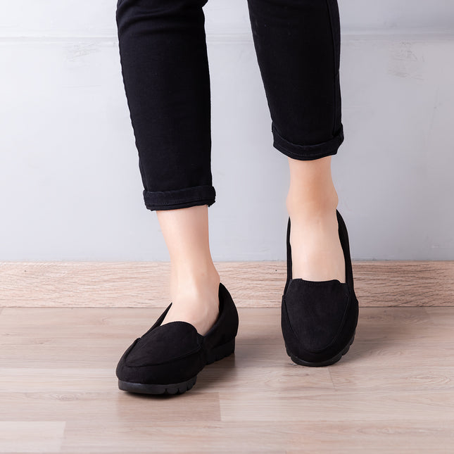 Mocasines Mujer Minas - Negro