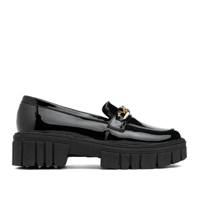 Mocasin Pistoya - Negro Charol