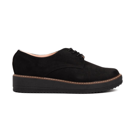 Mocasines Mujer Recife 3.0 - Negro Gamuza