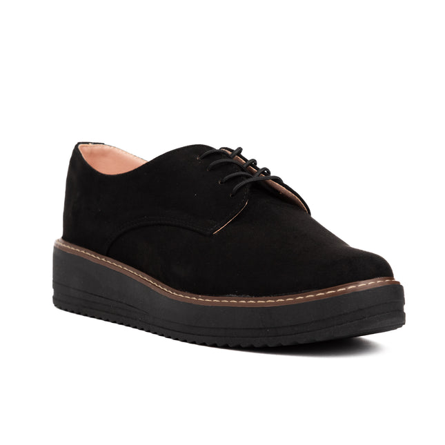 Mocasines Mujer Recife 3.0 - Negro Gamuza