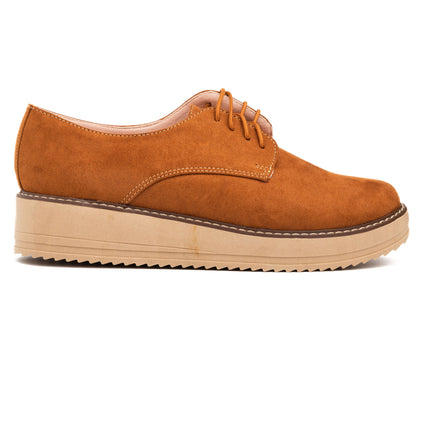 Mocasines Mujer Recife 3.0 - Camel Gamuza