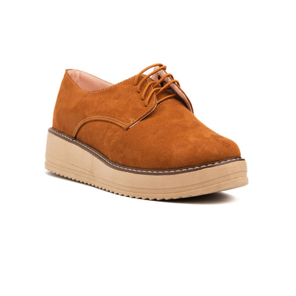 Mocasines Mujer Recife 3.0 - Camel Gamuza
