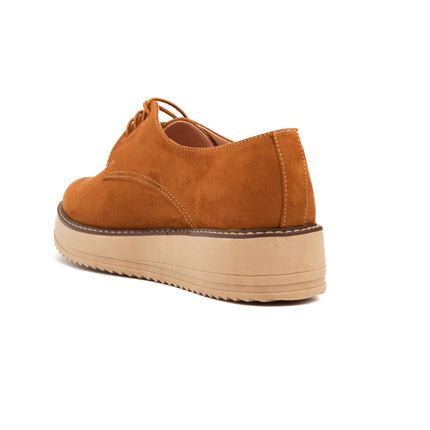 Mocasines Mujer Recife 3.0 - Camel Gamuza