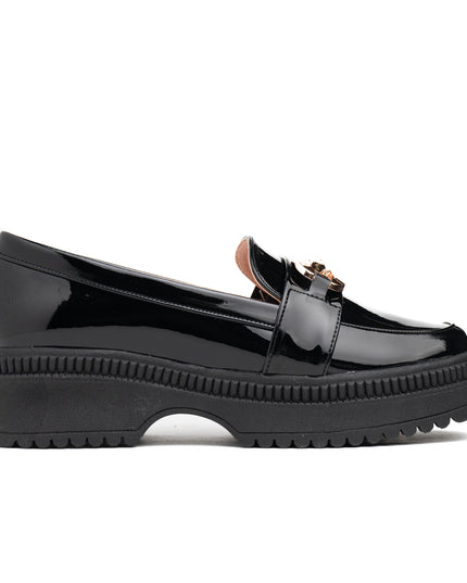 Mocasin Steelex - Negro Charol