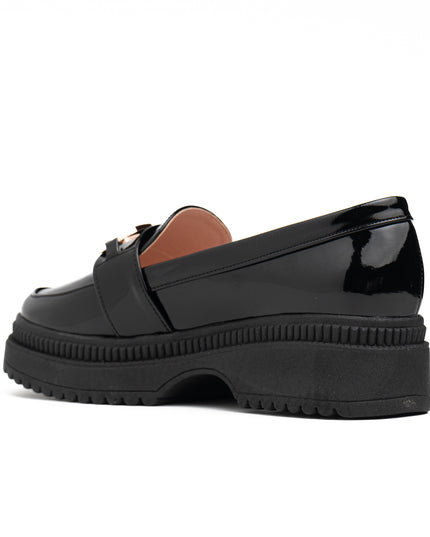 Mocasin Steelex - Negro Charol