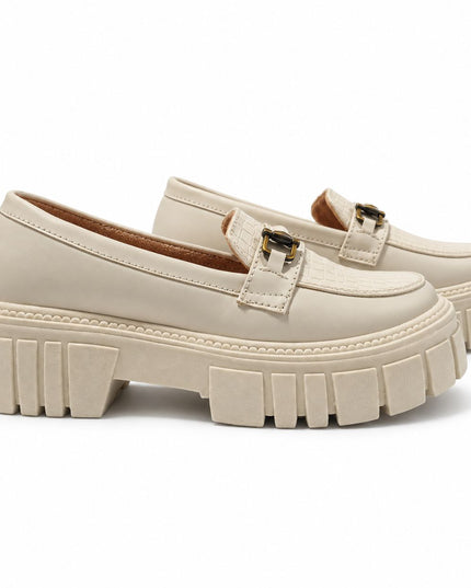 Mocasines Mujer Cannes - Hueso