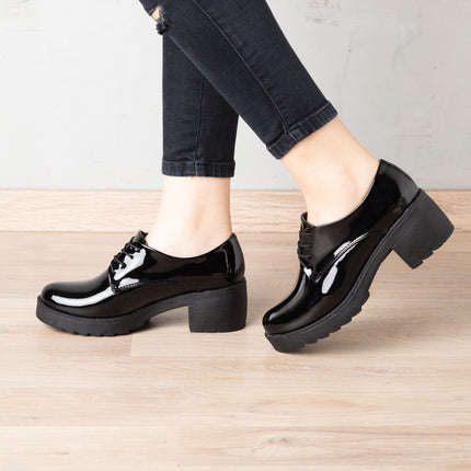 Mocasin Fenrir - Negro Charol