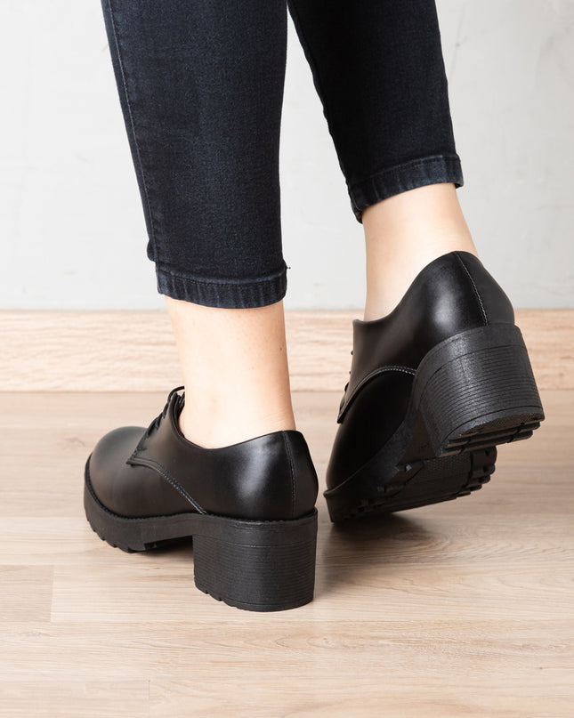 Mocasin Fenrir - Negro Cuero