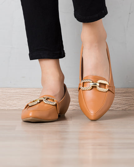 Mocasin Goldyuan - Camel