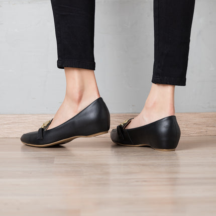 Mocasines Mujer Goldyuan - Negro