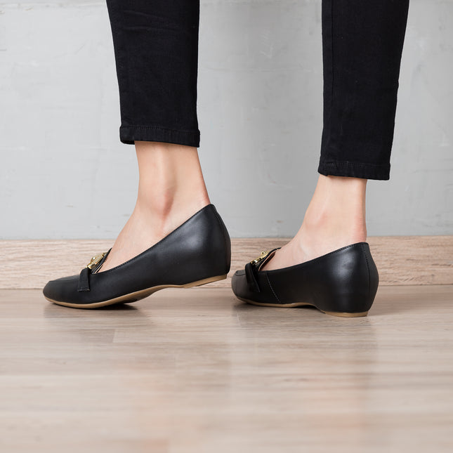 Mocasines Mujer Goldyuan - Negro