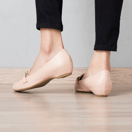 Mocasines Mujer Goldyuan - Nude