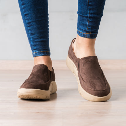 Mocasines Mujer Kariha - Marrón