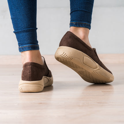 Mocasines Mujer Kariha - Marrón