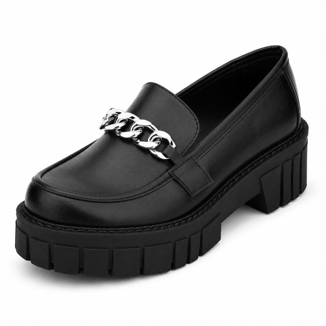 Mocasines Mujer Antalya - Negro