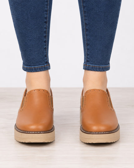 Mocasines Mujer Ferrara - Camel