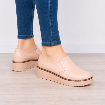 Mocasines Mujer Ferrara - Palo Rosa