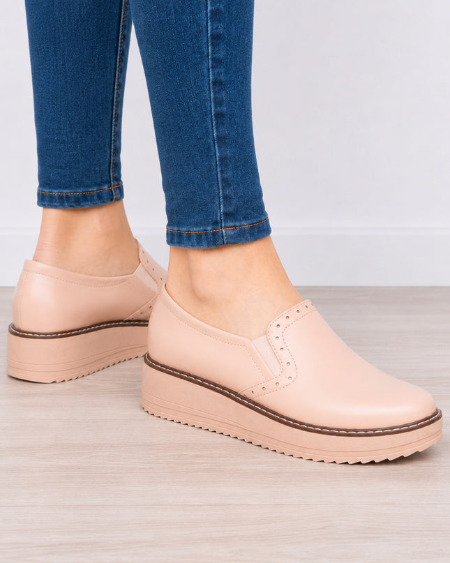 Mocasines Mujer Ferrara - Palo Rosa