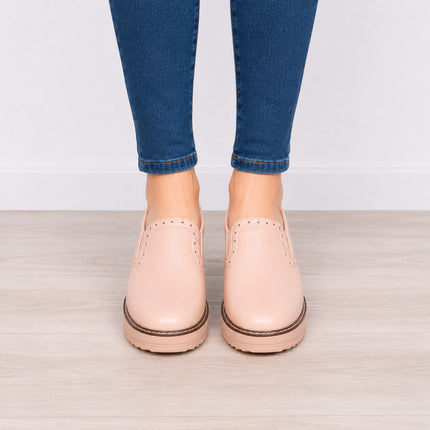 Mocasines Mujer Ferrara - Palo Rosa