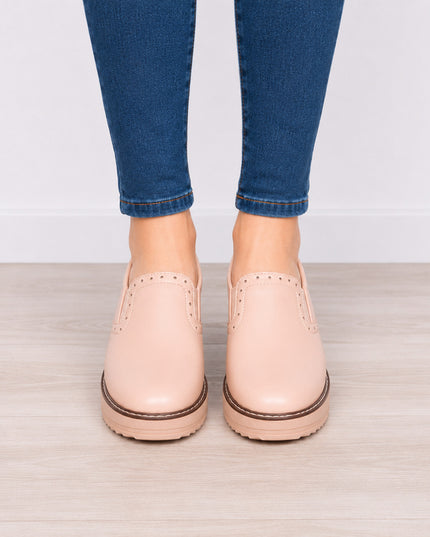 Mocasines Mujer Ferrara - Palo Rosa