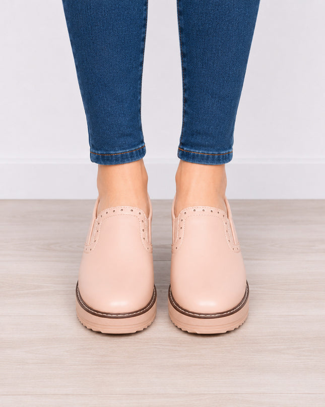 Mocasines Mujer Ferrara - Palo Rosa