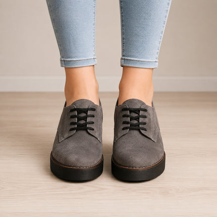 Mocasines Mujer Kenia - Plomo