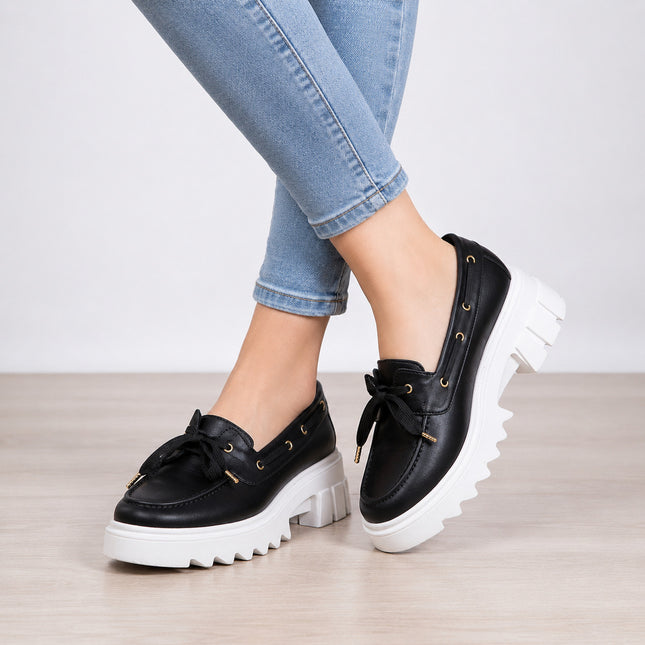 Mocasines Mujer Nairobi - Negro