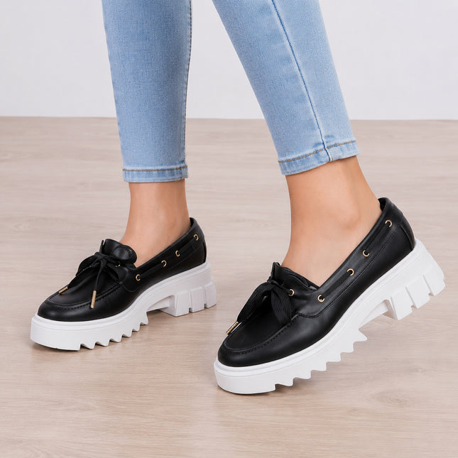 Mocasines Mujer Nairobi - Negro